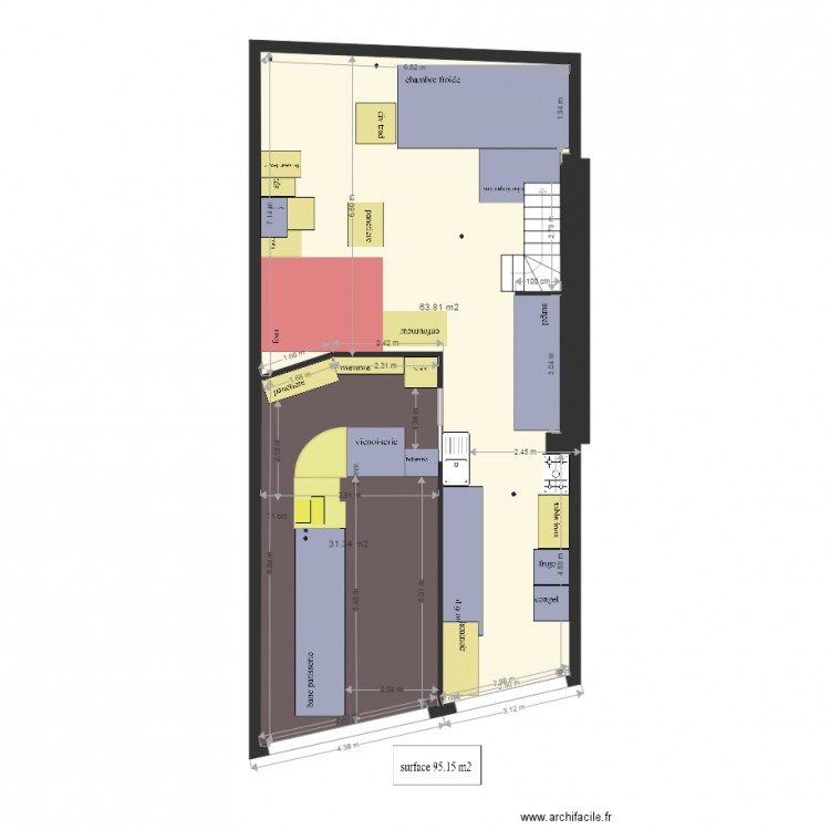 garlan 47. Plan de 0 pièce et 0 m2