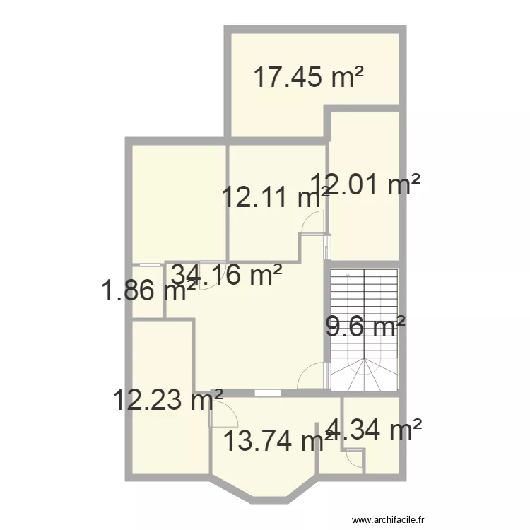 maison . Plan de 