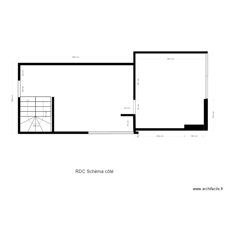 lot 2 rdc. Plan de 0 pièce et 0 m2