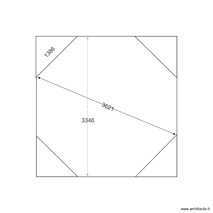LAUGIER. Plan de 