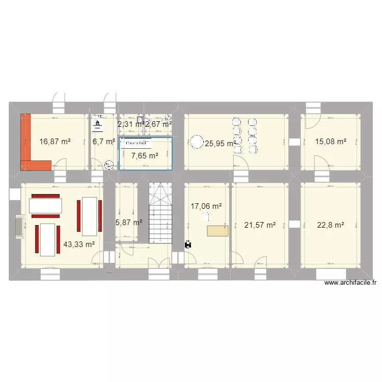 presbytere rdc. Plan de presbytere rdc. Plan de