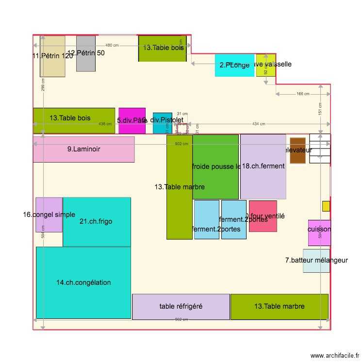 boulangerie Ohain ss 6. Plan de 0 pièce et 0 m2