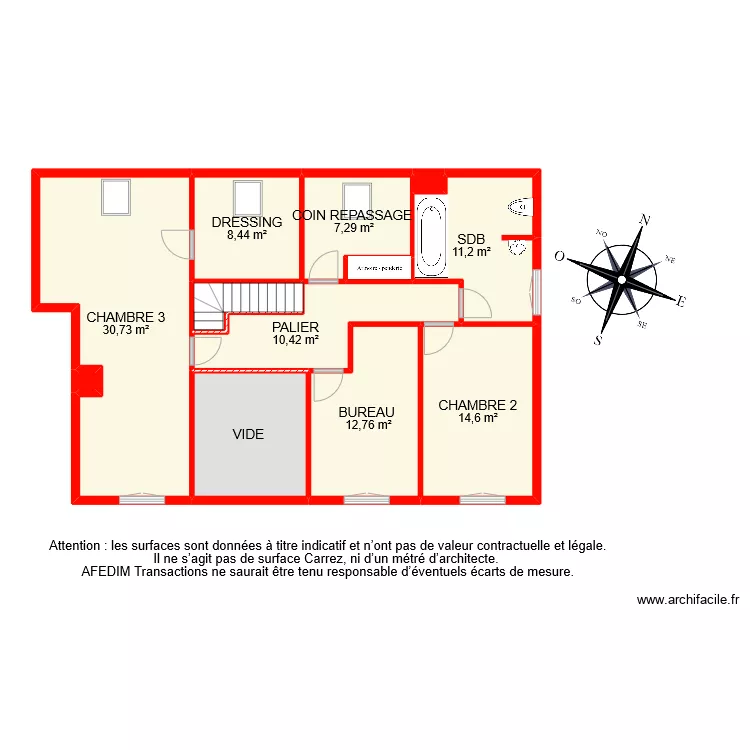 BI10117 ETAGE. Plan de BI10117 ETAGE. Plan de