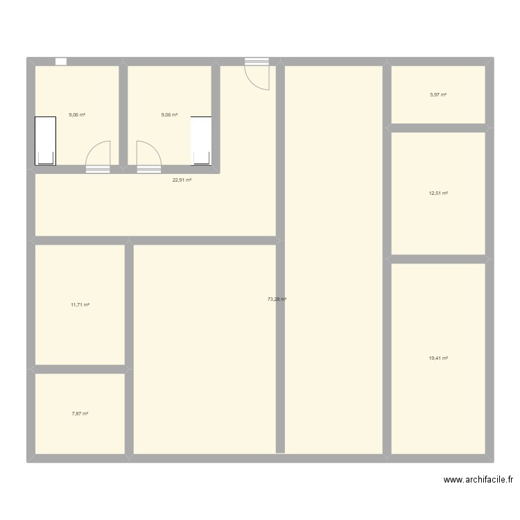 llllllllllllllllllll. Plan de 0 pièce et 0 m2