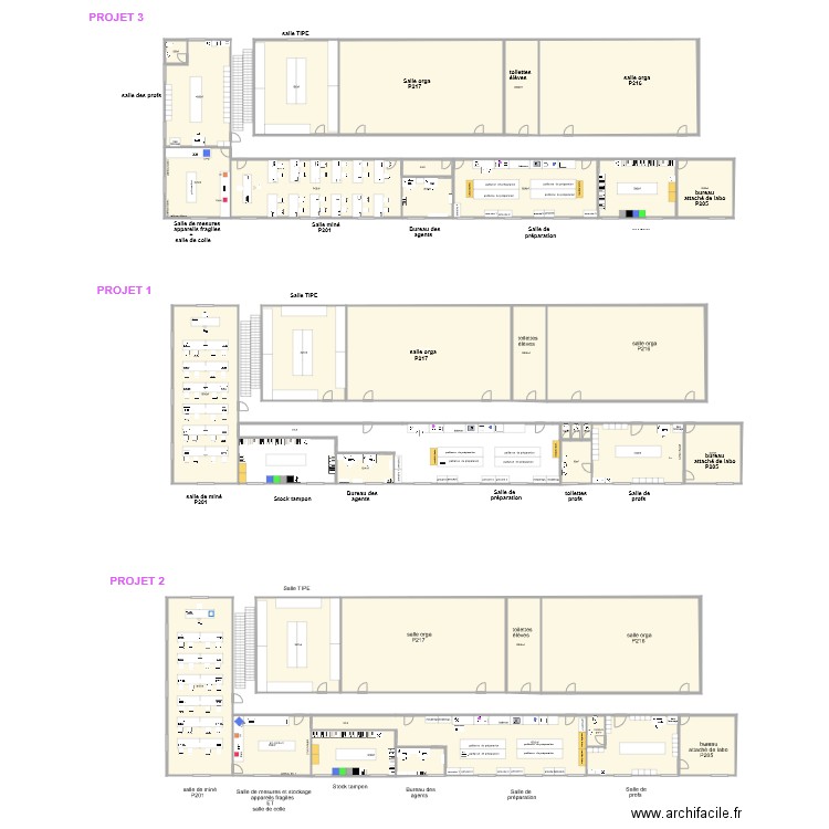 chimieCPGE 3 projets. Plan de 0 pièce et 0 m2