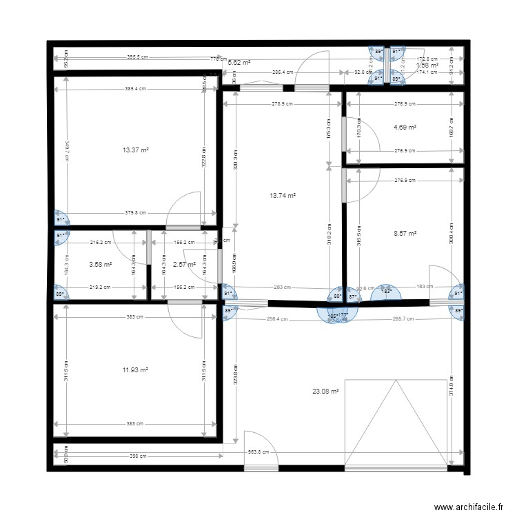 tchassa. Plan de 0 pièce et 0 m2