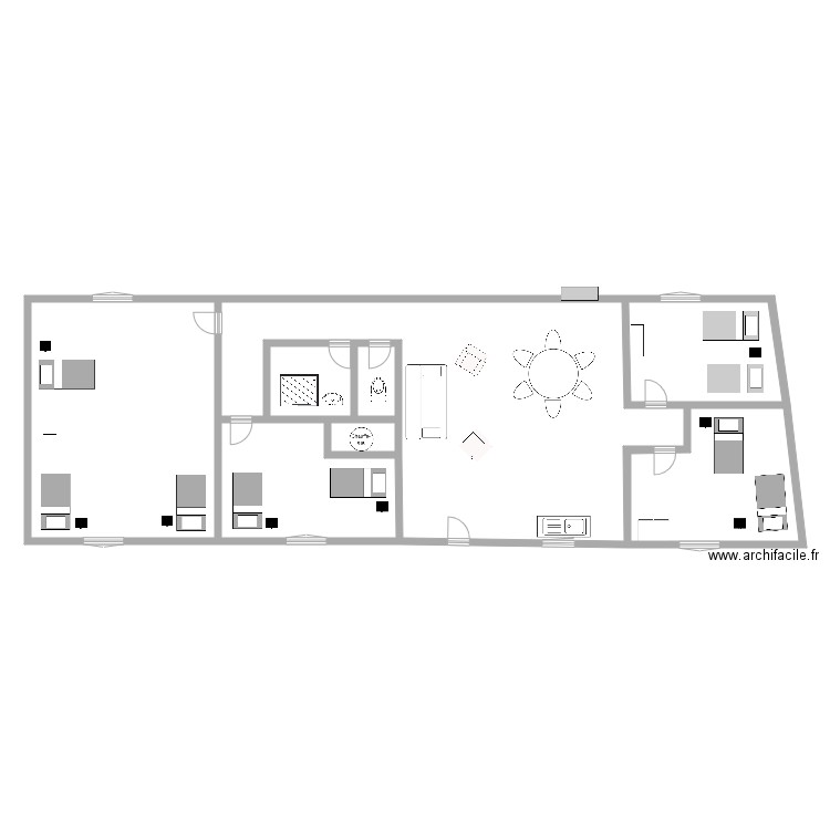 maison des stagiaires. Plan de 0 pièce et 0 m2