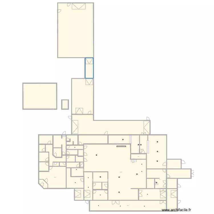 plan usine g&eacute;n&eacute;ral. Plan de 
