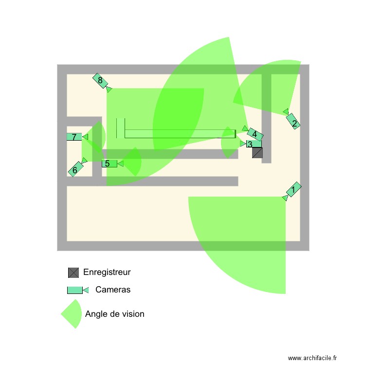 La metisse. Plan de 0 pièce et 0 m2