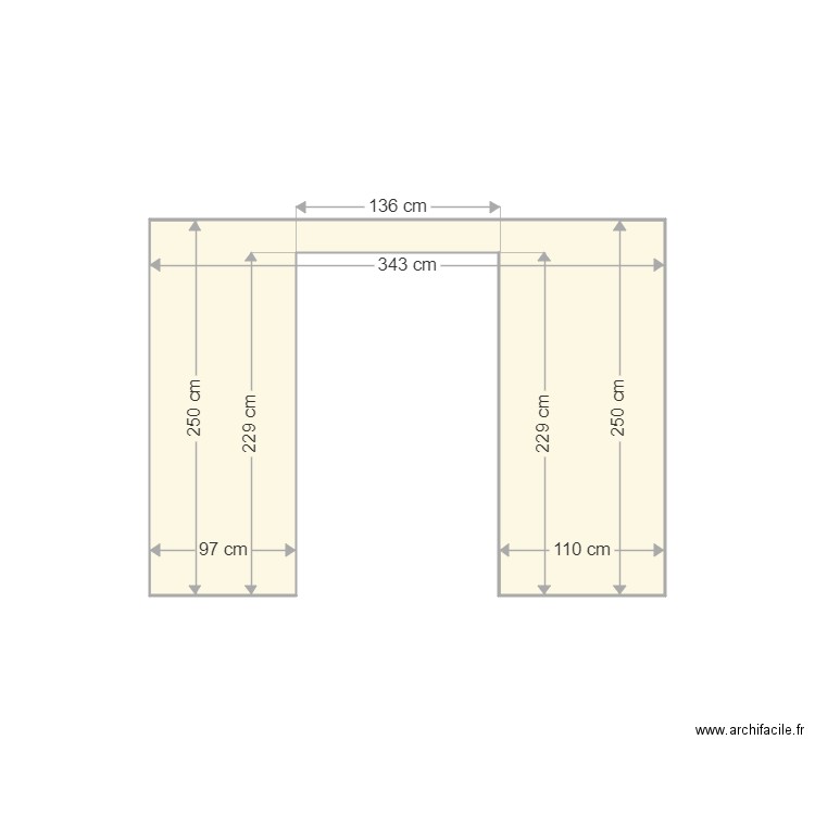 pigot galandage. Plan de 0 pièce et 0 m2