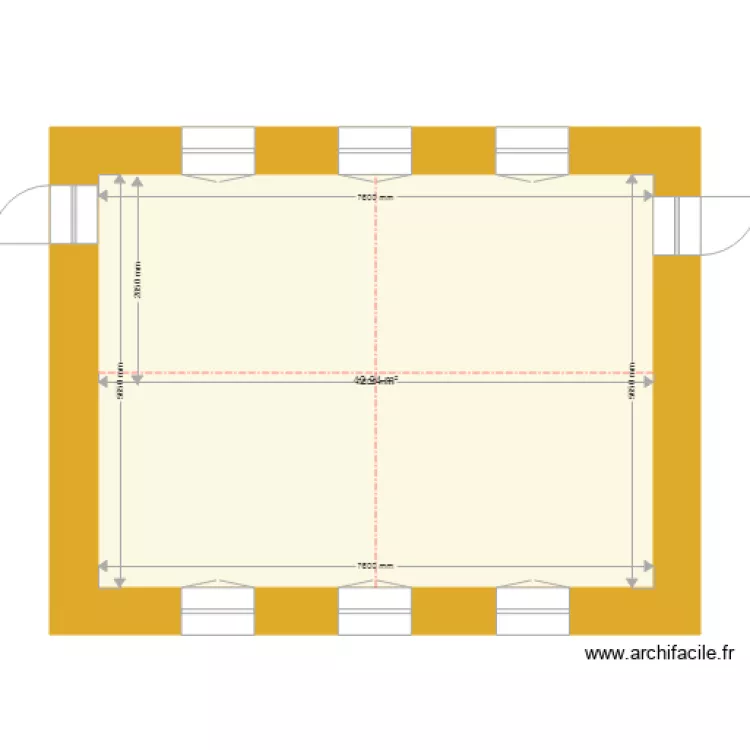 Plafond Vierville. Plan de Plafond Vierville. Plan de