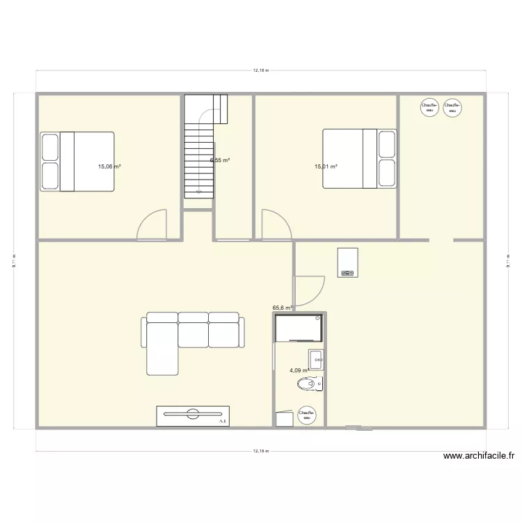 appart bloc 2. Plan de 5 et 106 m² appart bloc 2. Plan de 5 et 106 m²