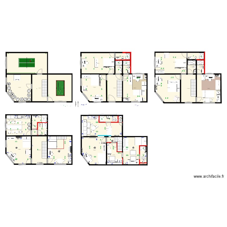 Ryckmans maison8. Plan de 0 pièce et 0 m2