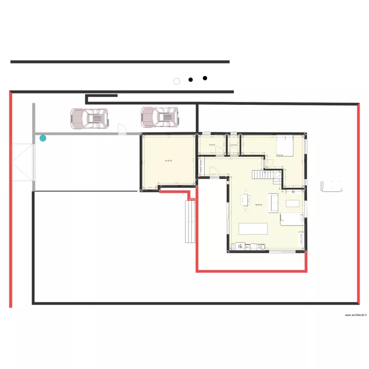 etage . Plan de 