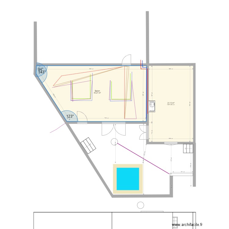 terrassement oct. Plan de 0 pièce et 0 m2