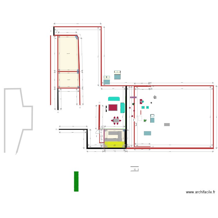 dar1. Plan de 0 pièce et 0 m2