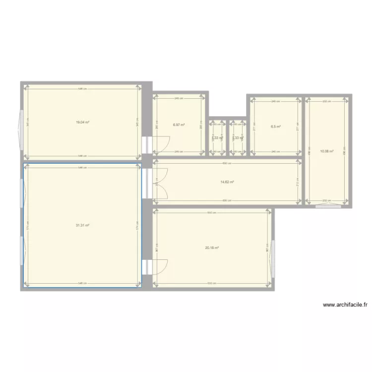 Peterdy 5 PDB 32M 110m2. Plan de 