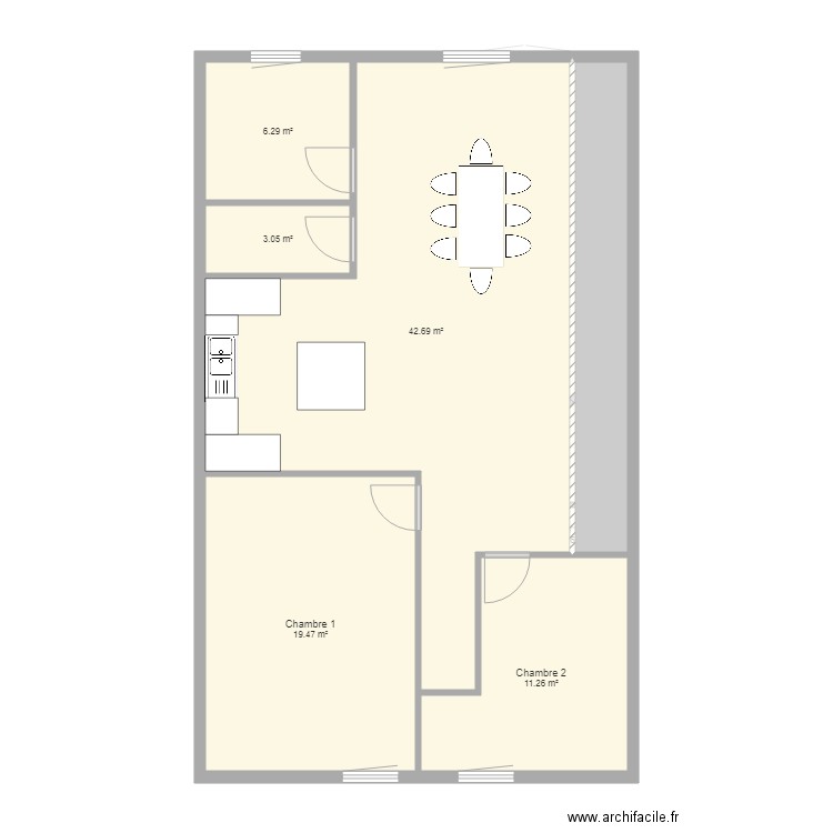 plan lot 2. Plan de 0 pièce et 0 m2