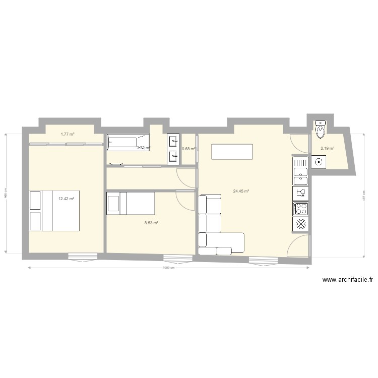 st martin 5. Plan de 0 pièce et 0 m2