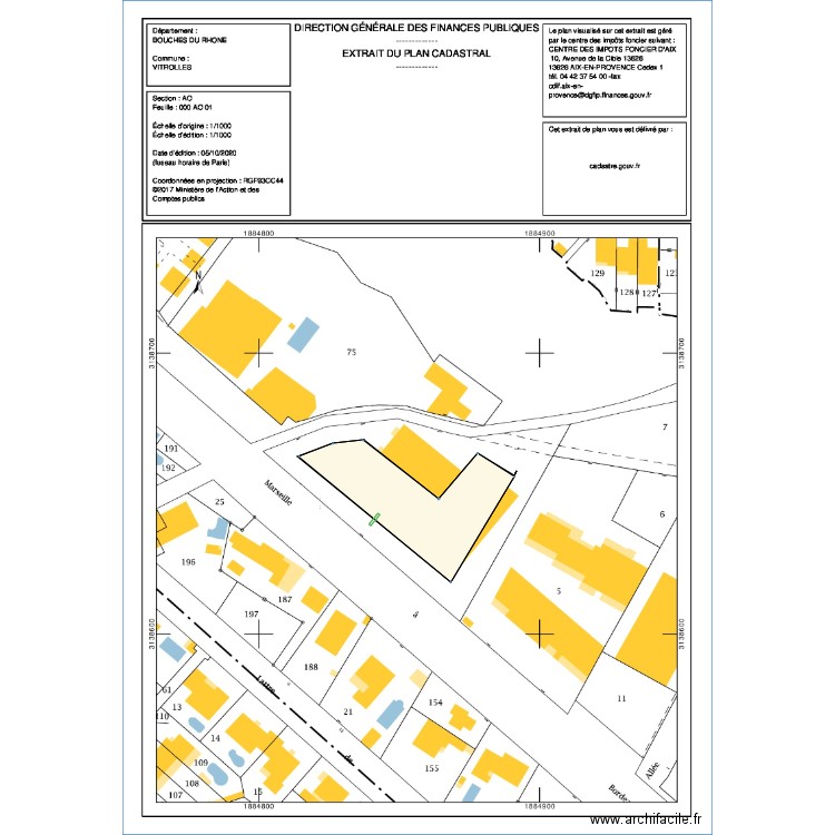 faisa vitrolles dilanian. Plan de 0 pièce et 0 m2