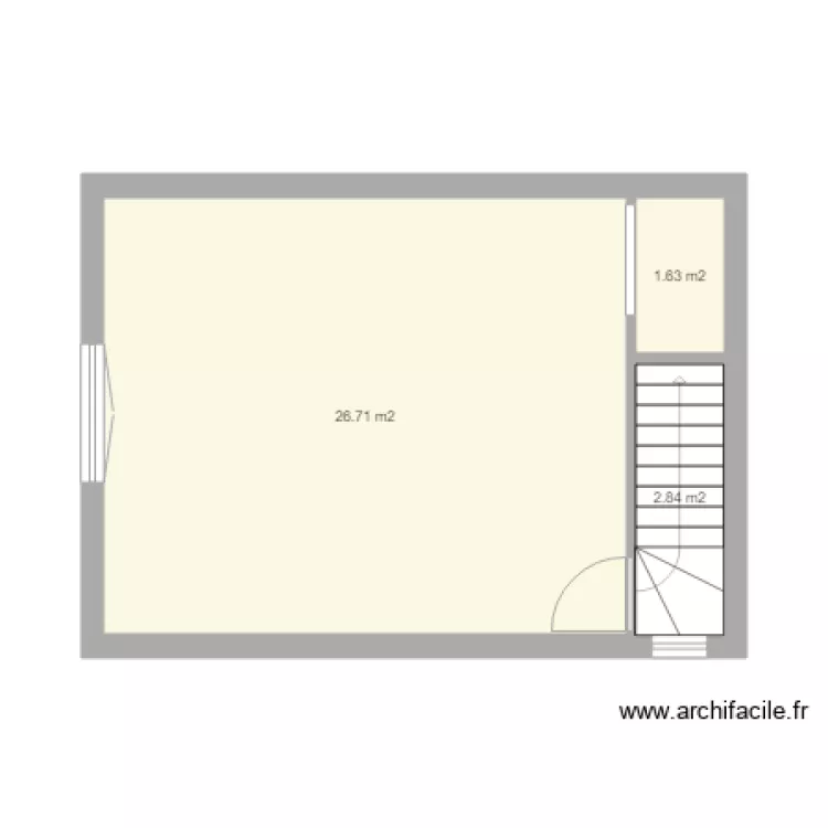 Carmelo étage. Plan de Carmelo étage. Plan de