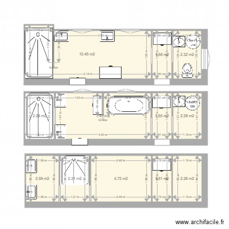 SDE. Plan de 0 pièce et 0 m2