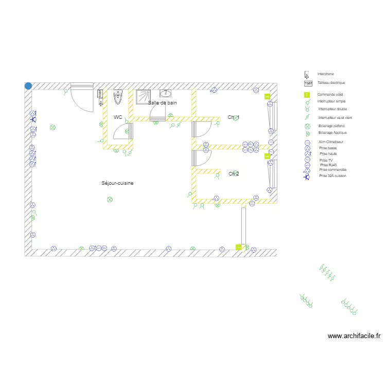 Appartement 001. Plan de 