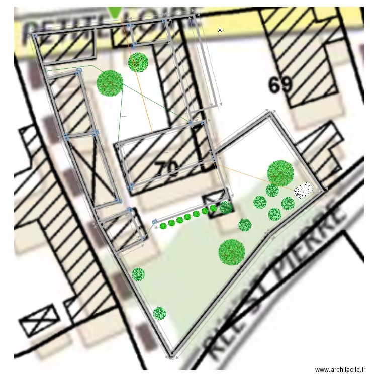 PDM. Plan de 0 pièce et 0 m2