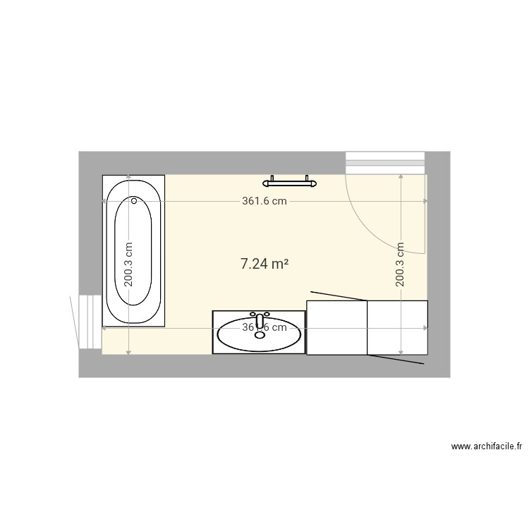 SALLE DE BAINS1. Plan de 0 pièce et 0 m2