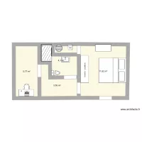 Chambre salle de bain