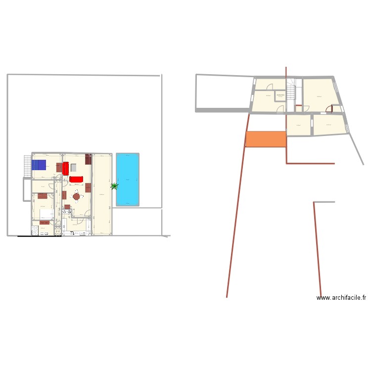 puget rdc. Plan de 0 pièce et 0 m2