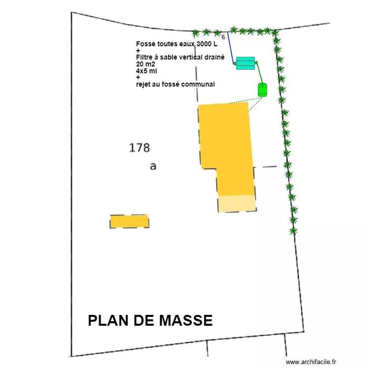 Tourenq 1. Plan de Tourenq 1. Plan de