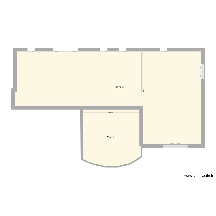 NONO mesure. Plan de 0 pièce et 0 m2