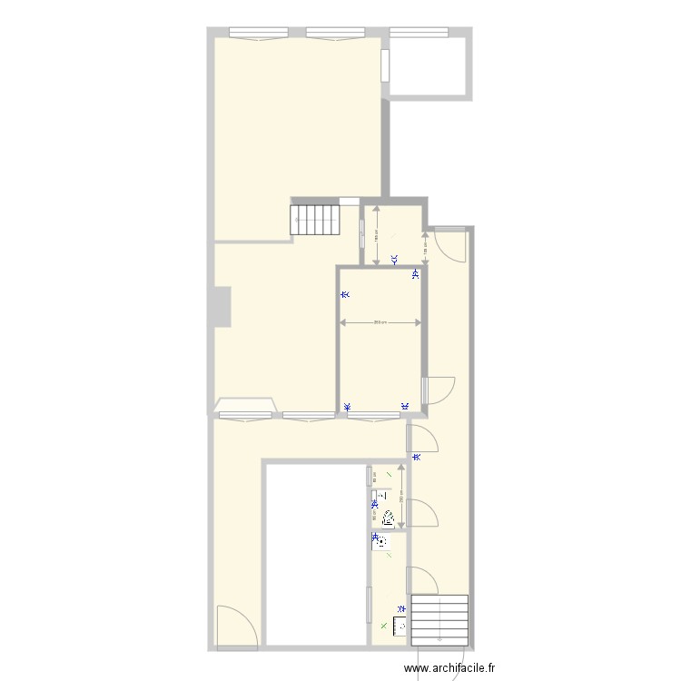 nh93 6 met gang new. Plan de 0 pièce et 0 m2