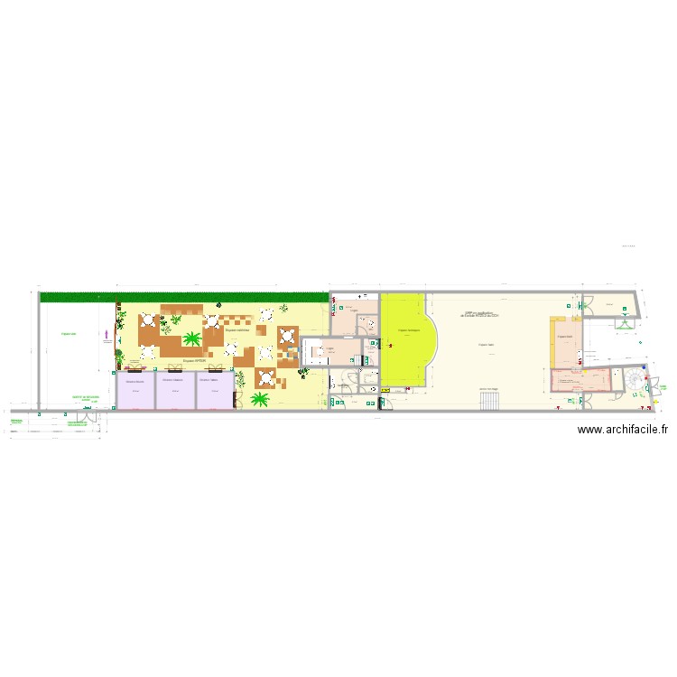 la puce a l oreille RDC 5. Plan de 0 pièce et 0 m2