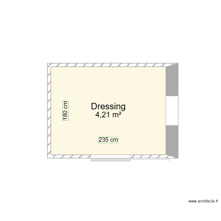 Dressing 3. Plan de 0 pièce et 0 m2
