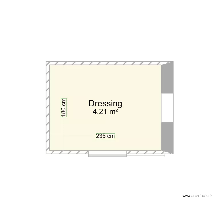 Dressing 3. Plan de 