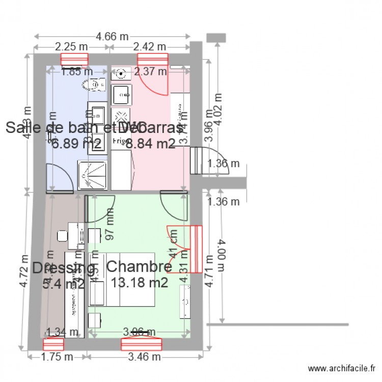 agrandissement 27. Plan de 0 pièce et 0 m2