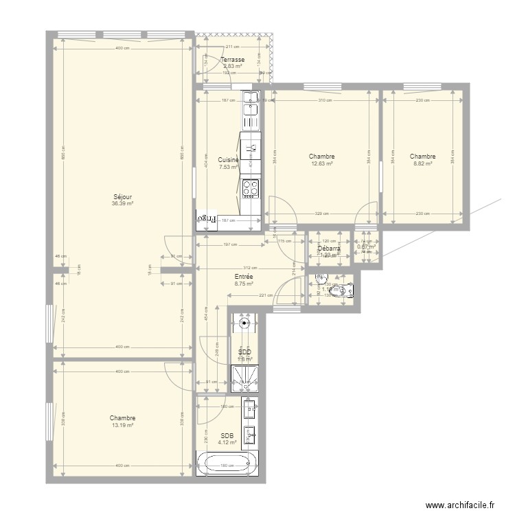 Paix 50 bte 063. Plan de 0 pièce et 0 m2