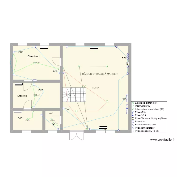 Jose Le Blance-Mesnil. Plan de Jose Le Blance-Mesnil. Plan de
