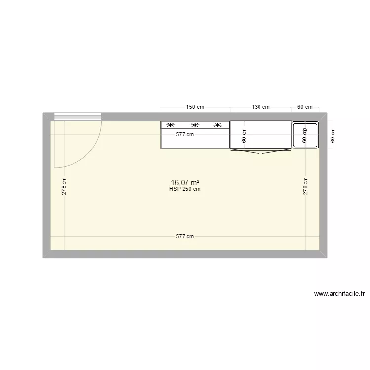 cuisine snack. Plan de cuisine snack. Plan de