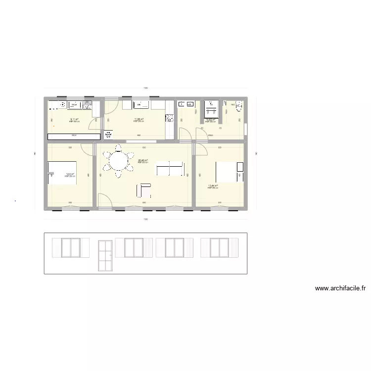 Plan 2023-02-15. Plan de 