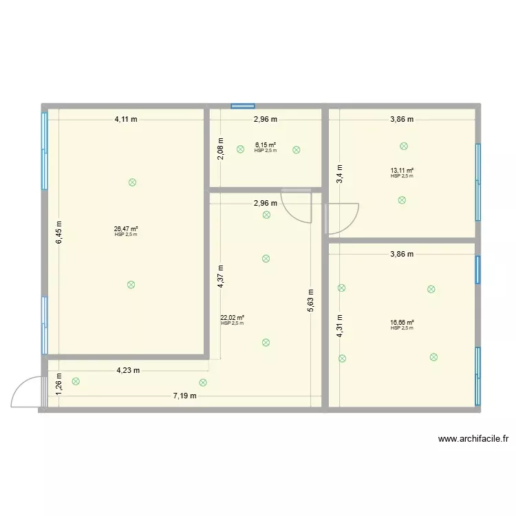 benito. Plan de 5 Pièces et 84 m² benito. Plan de 5 Pièces et 84 m²