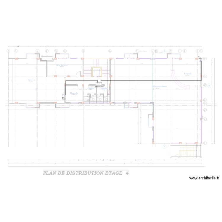 Internet  Etage 4 HOTEL TAZ KRIBI new. Plan de 0 pièce et 0 m2