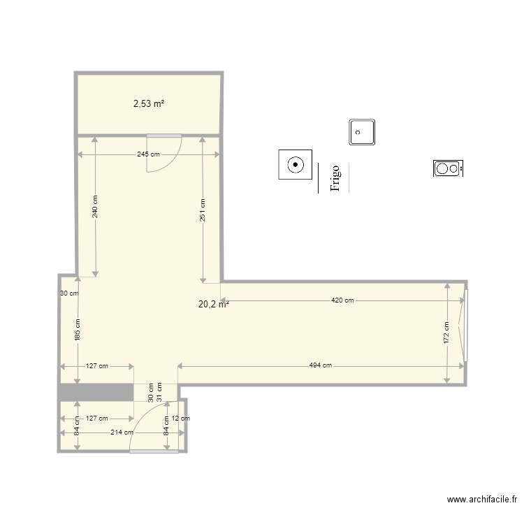 Croix de malte 2 eme étage. Plan de 0 pièce et 0 m2