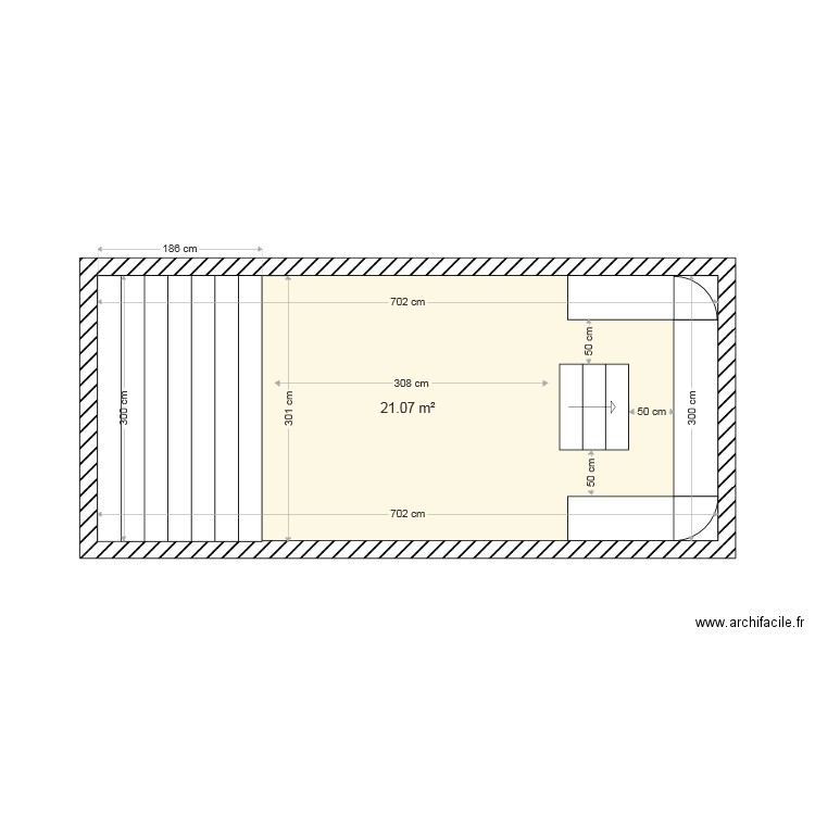 spa simple. Plan de 0 pièce et 0 m2