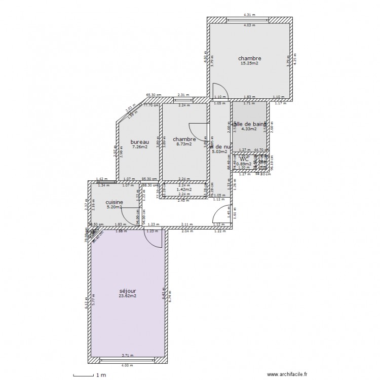 malibran.2et. Plan de 0 pièce et 0 m2