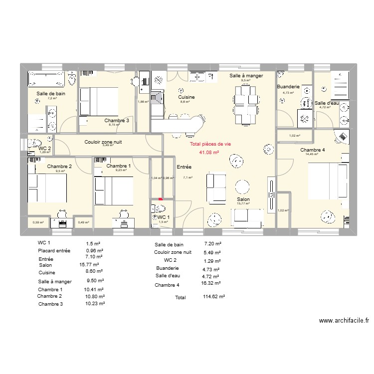 Zeb et Cindy 1. Plan de 0 pièce et 0 m2