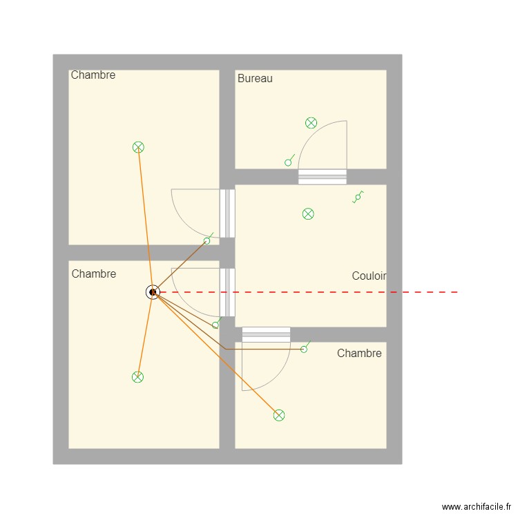 étage. Plan de 0 pièce et 0 m2