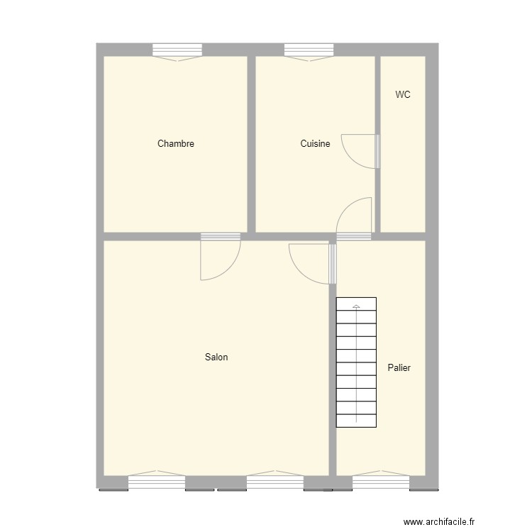 Croquis GUISSE 66 Etage. Plan de 0 pièce et 0 m2